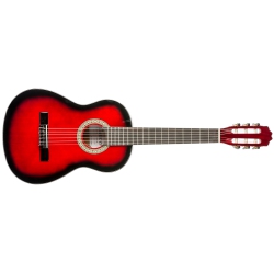 DENVER Classical Guitar - 3/4 Size - In Red