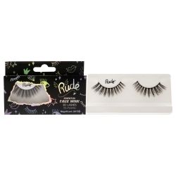 RUDE COSMETICS Essential Faux Mink 3D Lashes - Magnificent By for Women - 1 PC Pair