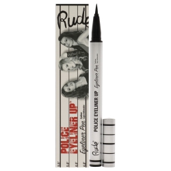 RUDE COSMETICS Police Eyeliner Up Eyeliner Pen - Bail Bond By for Women - 0.017 OZ Eyeliner