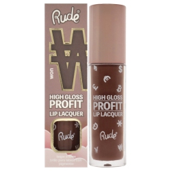 RUDE COSMETICS High Gloss Profit Lip Lacquer - Won By for Women - 0.141 OZ Lip Gloss