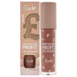 RUDE COSMETICS High Gloss Profit Lip Lacquer - Pound By for Women - 0.141 OZ Lip Gloss
