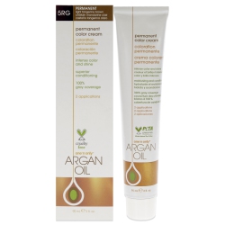 ONE N ONLY Argan Oil Permanent Color Cream - 5Rg Light Tangerine By for Unisex - 3 OZ Hair Color In Brown