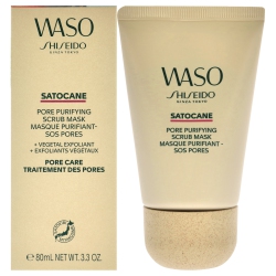 SHISEIDO Waso Satocane Pore Purifying Scrub Mask By for Women - 3.3 OZ Mask