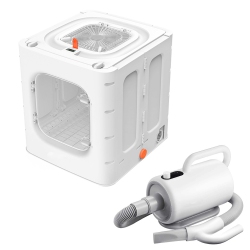 AXGEAR High Power Foldable Pet Drying Box Adjustable Drying Blower for Cats And Dogs