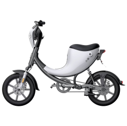 DUY Wingomart 14" E-Bike Electric Bike Scooter - Featuring Double Suspension, 48V/12.5Ah Battery, Up to 100Km Autonomy, Up to 45Km/h Speed, And 210Lb