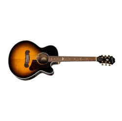EPIPHONE J-200Ec Studio Parlor Acoustic/electric - Vintage Sunburst