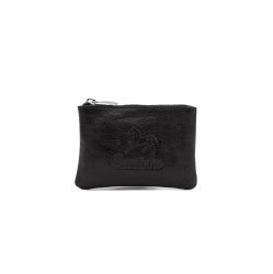 CAVALINHO Leather Coin Purse - (28610547) - Handmade In Portugal In Black