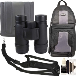 NIKON 8X42 Monarch M7 Waterproof Roof Prism Binoculars + Vivitar Sling1 Sling Hands Free Strap Kit