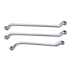 9 CIRCLE 30550 Brake Bleeder 6Pt Deep Offset Box Wrench Set, 8-10Mm/9-11Mm/3/8-7/16