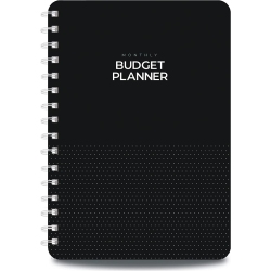 WALLDECA - Undated Budget Planner, Expense Tracker Notebook, Monthly Budgeting Journal, Finance Planner & Accounts Book to Take Control Of Your Money