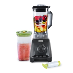 COMMERCIAL CHEF 1200 Watt High Power Blender, 50.7 OZ In Black
