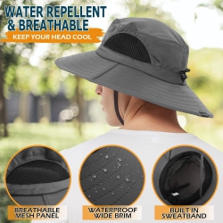 EINSKEY Sun Hat for Men/Women, Sun Protection Wide Brim Bucket Hat