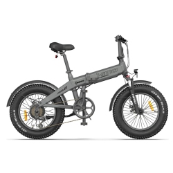 HIMO Zb20 Folding E-Bike - Color, Range Up to 80 Km, 6-Speed Shimano Transmission, 4" Fat Tire, 3 Level Pedal Assist, 48V/10Ah Battery, HD Lcd