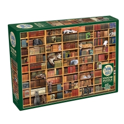 COBBLE HILL - The Cat Library (1000-Piece Puzzle)
