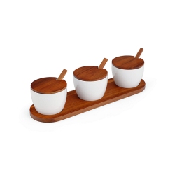 NAMBE - Duets Set Of 3 Condiment Bowls
