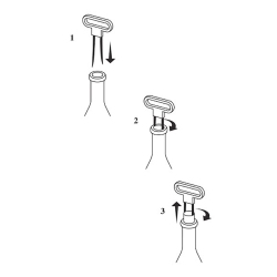 CUISIVIN - Cork Puller - In Black