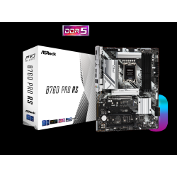 ASROCK B760 Pro Rs Lga 1700 Intel B760 SATA 6GB/s Atx Motherboard