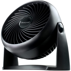 HONEYWELL Ht900C 7" Turboforce® Power+ Desk/table Fan, Air Circulator for Small Bedroom, Portable, Wall Mountable, Energy Saving, 3 Speeds In Black