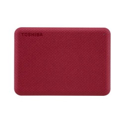 TOSHIBA Canvio Advance 4Tb USB 3.0 External Hard Drive (HDtca40Xr3Ca) - In Red