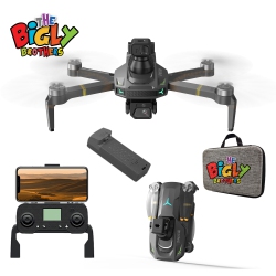THE BIGLY BROTHERS - E59 Mark Iii Delta Superior Edition, Gps Drone, 249 Grams, 4K Camera, 1 Key Return Home, All Around Obstacle Avoidance, Case &