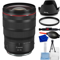 CANON Rf 24-70MM F/2.8L Is Usm Lens 3680C002 + Uv Ultraviolet Filter Bundle