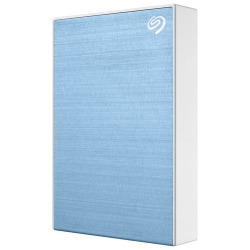 SEAGATE One Touch 5Tb USB 3.0 Portable External Hard Drive (Stkc5000402) - In Blue