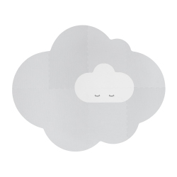 QUUT - Head In The Clouds Playmat (Large) - Pearl In Grey