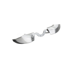 ESOURCE PARTS Replacement Lb Rb Trigger Bumper Buttons Compatible With Xbox One Elite Controller (Silver)