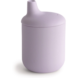 MUSHIE Silicone Sippy Cup - Soft In Lilac
