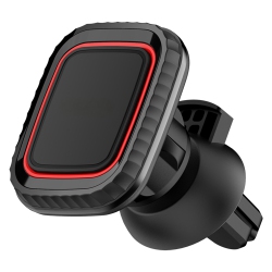 PHONES PLUS Universal Cell Phone Holder Strong Magnetic Air Vent Mount 360 Degree Rotation