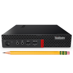 LENOVO Refurbished (Good) - Thinkcentre M910X Tiny Desktop, Intel Core I5-6500 3.2Ghz, 16GB Ram, 256 Nvme, Windows 10 Pro