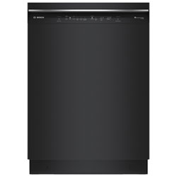Bosch 24" 46dB Built-In Dishwasher with Third Rack (SHE53C86N) - Black