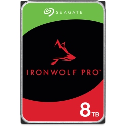 SEAGATE Ironwolf Pro 8Tb Enterprise Nas Internal HDD – Cmr 3.5 Inch SATA 6GB/s 7200 Rpm 256Mb Cache for Raid Network Attached Storage, Rescue