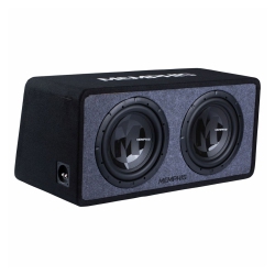MEMPHIS AUDIO Prxe12D2 Power Reference 2-Ohm Dual 12” Loaded Subwoofer Enclosure