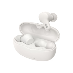 JVC Ha-A7T2-W - Gumy In-Ear Headphones, Bluetooth 5.3, Charging Box And Touch Controls In White