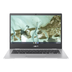 ASUS Chromebook Cx1, 14" Fhd Nanoedge Display, Intel Celeron N5100 Processor, 64GB Emmc, 4GB Ram, Chromeos, Transparent Silver, Cx1400Cka-Dh02-Cb
