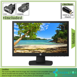 HP PROMO Refurbished(Good) - V193 18.5" Widescreen 1366 X 768 HD+ Led Backlit Lcd Monitor