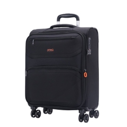 JUMP (Moorea) Soft-Sided With 4-Wheels, Ultra-Light, Anti-Theft Zippers & Expandable, Carry-On Luggage