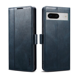 HLD Case for Google Pixel 7A, Luxury Pu Leather Wallet Case \w Rfid Blocking Card Holder Kickstand Magnetic Closure Flip Protective Shockproof Case