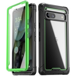 HLD Guardian Series Case for Google Pixel 7A 5G, 20Ft Mil-Grade Drop Tested Built-In Screen Protector Work \w Fingerprint Id, Full Body Hybrid