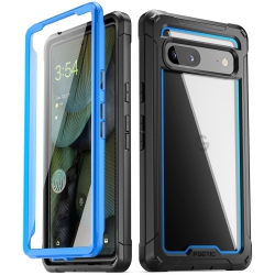 HLD Guardian Series Case for Google Pixel 7A 5G, 20Ft Mil-Grade Drop Tested Built-In Screen Protector Work \w Fingerprint Id, Full Body Hybrid