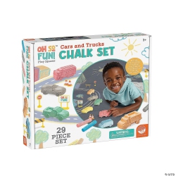 MINDWARE - Cars And Trucks Chalk Set