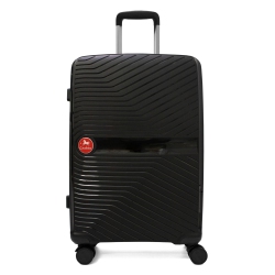 CAVALINHO Colorful Check-In Hardside 24" Luggage - (68020004) In Black