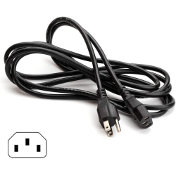 GENERIC 3 Prong Ac Power Cord for Lcd Tv Plasma Dlp Led Monitor Screen: Vizio Samsung Toshiba Sony Panasonic Lg Philips