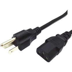 GENERIC 5 Ft 18 Awg 3 Prong Universal Standard Ac Power Cord