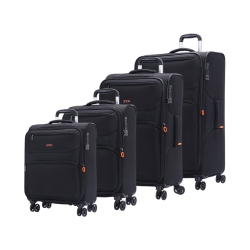 JUMP (Moorea) 4-Piece Luggage Set French Masterpiece Collection Ultra-Light, Expandable With Tsa Lock