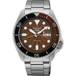 SEIKO 5 Sports Skx Skeleton Style Automatic Men's Watch Srpj47K1 In Multicolor