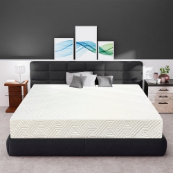 VISCOLOGIC Astro [Proudly Canadian Made] Medium Firm Cool- Gel Infused-Memory Foam Queen Szie Mattress