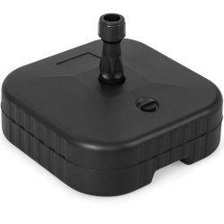 GYMAX Patio Fillable Umbrella Base Stand Holder 1.5" Water&sand Filled Weighted Market