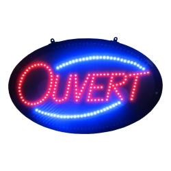 A.A Os-0926Fr Led Ouvert (Open) Sign 23"x15